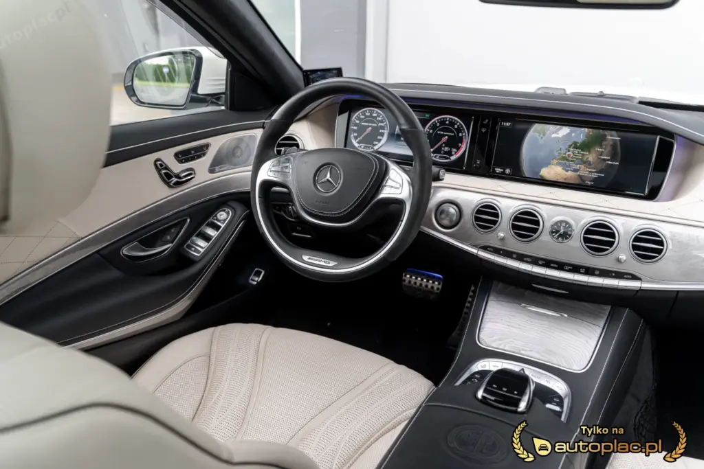 Mercedes-Benz Klasa S W222 5.5 S63 AMG 14 tys km ! Japonia Idealny stan... - zdjęcie 22