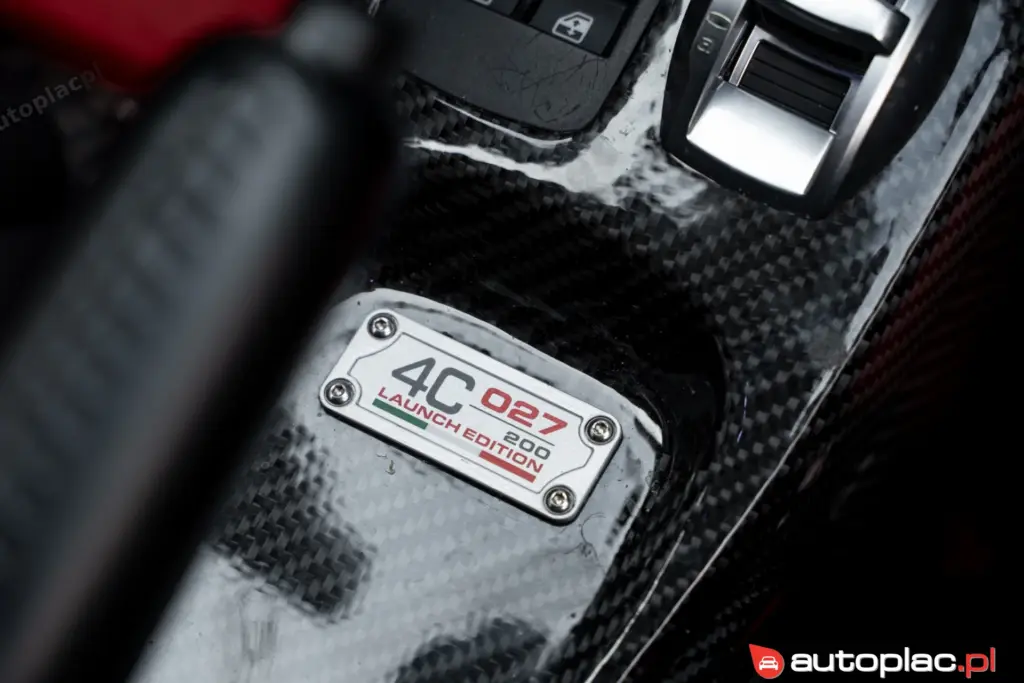 Alfa Romeo 4C 1.8 Jedyna w kraju Launch Edition 27/200 limited - zdjęcie 22
